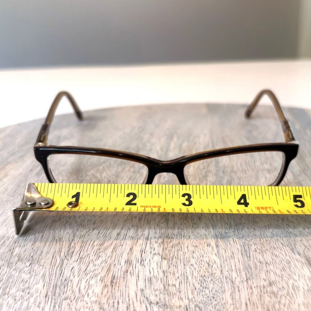 Authentic Burberry Eyeglasses B2004 3023 Brown Rectangular Frames Italy - Picture 10 of 11
